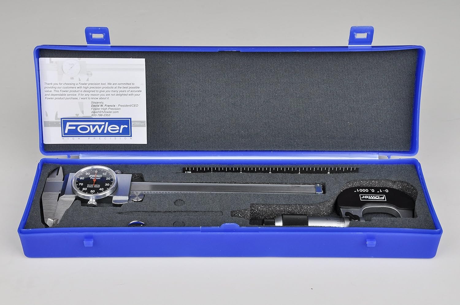 Picture of Fowler 722297110 Bom Bf Mechanics Set W/Rule